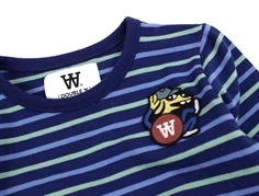 Wood Wood navy stripes bluse Kim HuskMitNavn